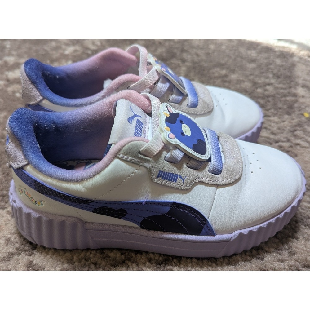 Puma Carina Squishmallow Little Kid Girls Sneaker Purple 12.5C - Picture 2 of 6